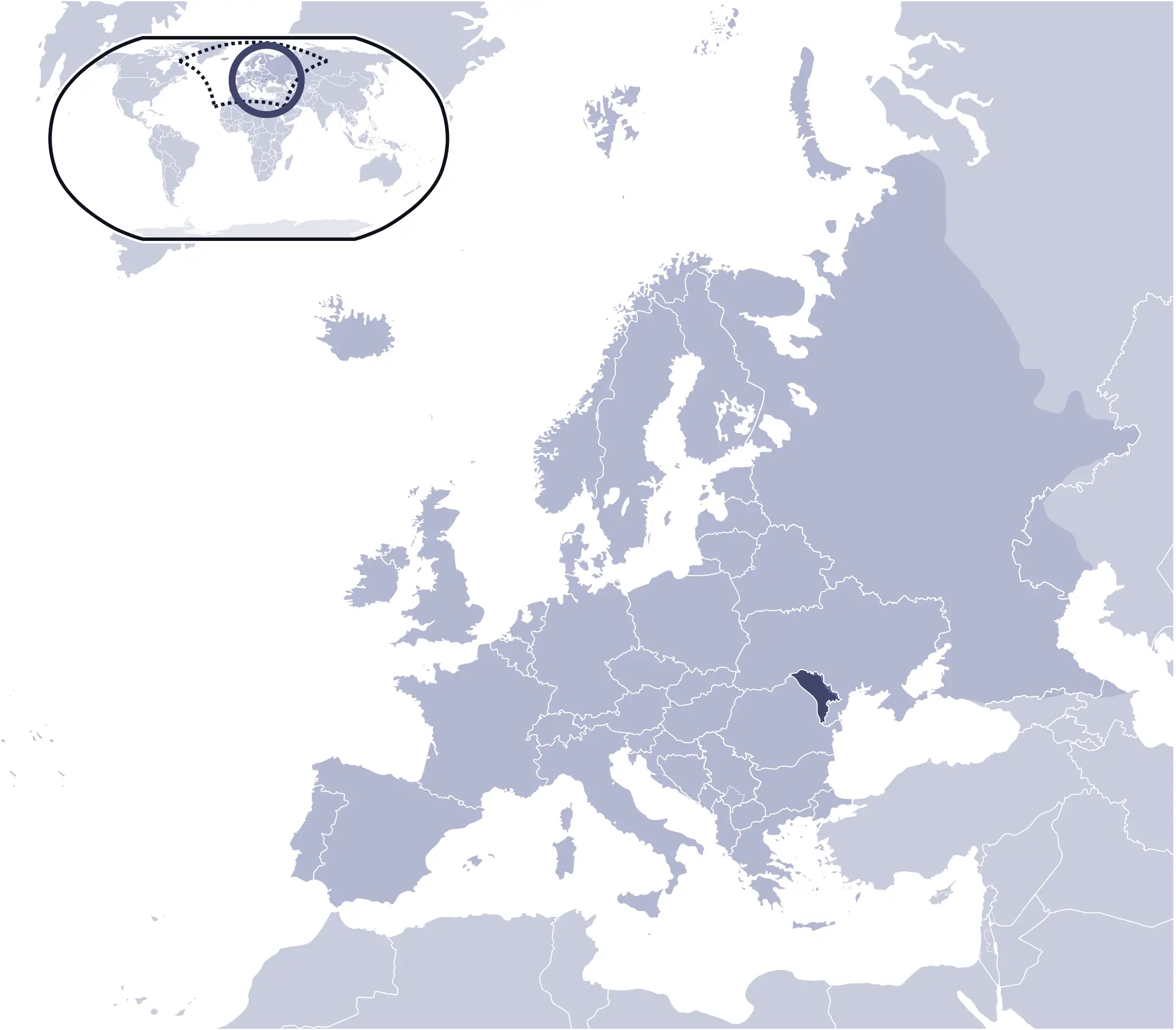 Where Is Moldova Located