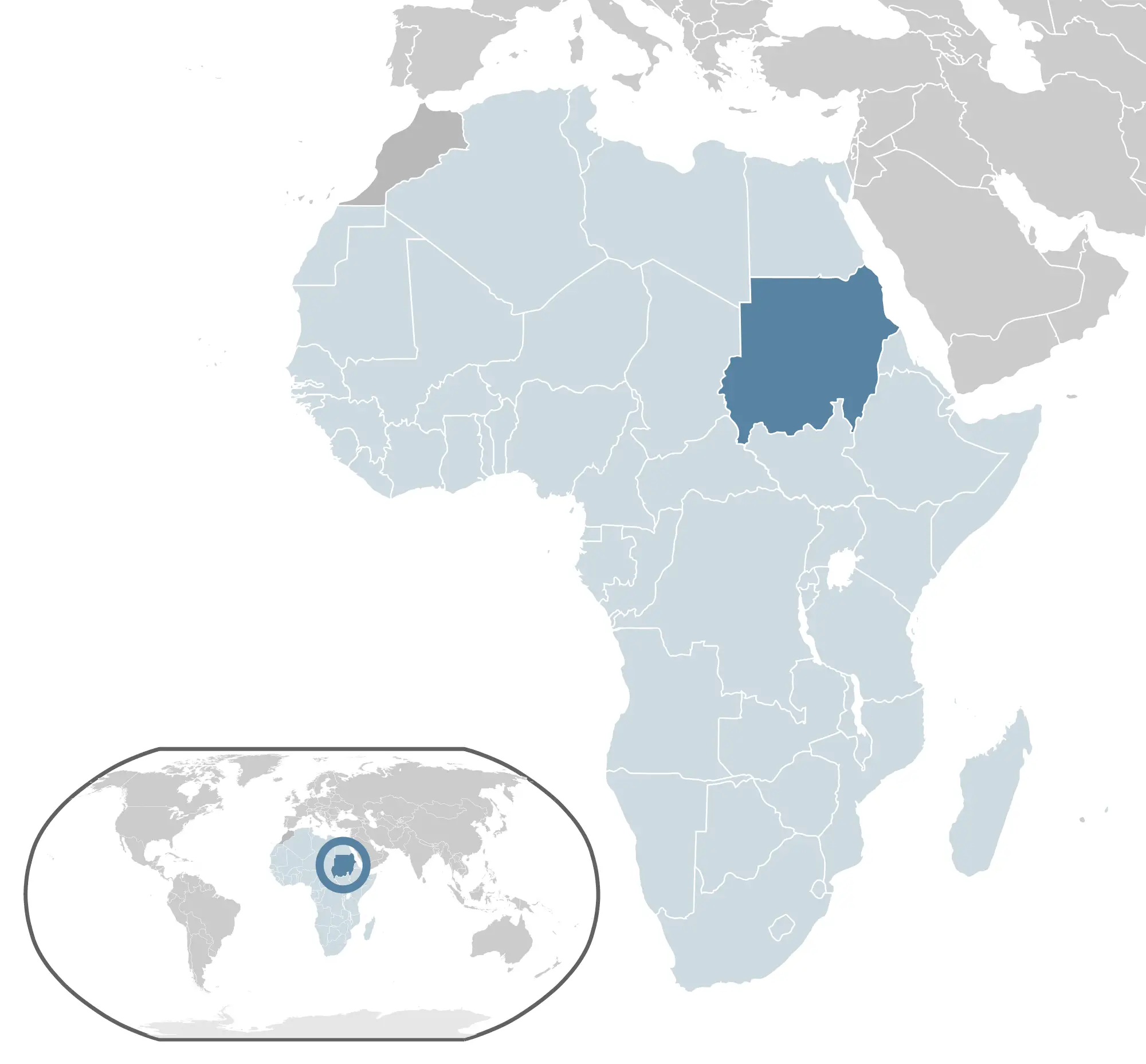 Where Is Sudan Located