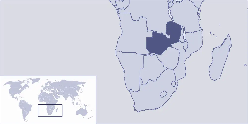 Where Is Zambia Located