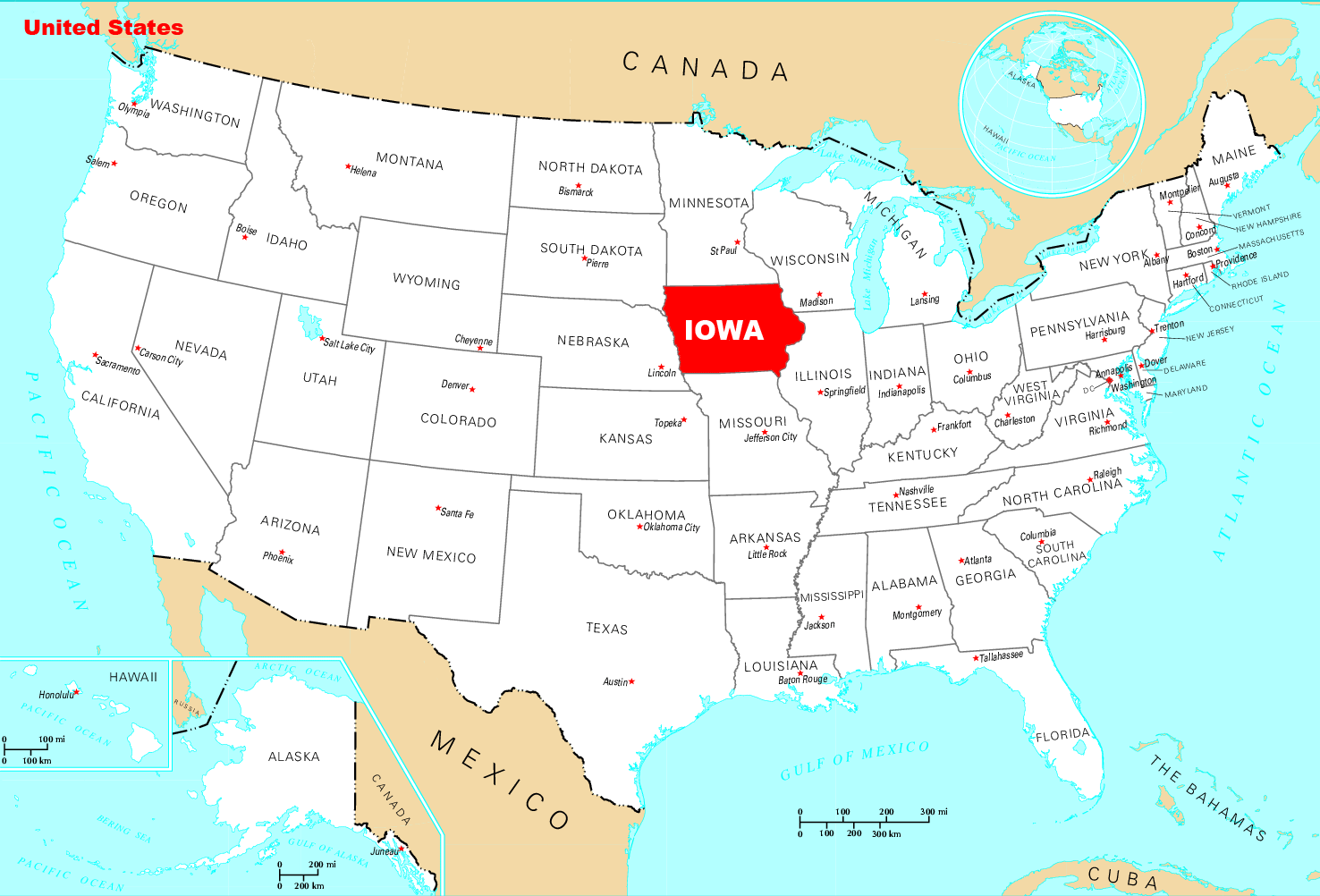 Where Is Iowa Located