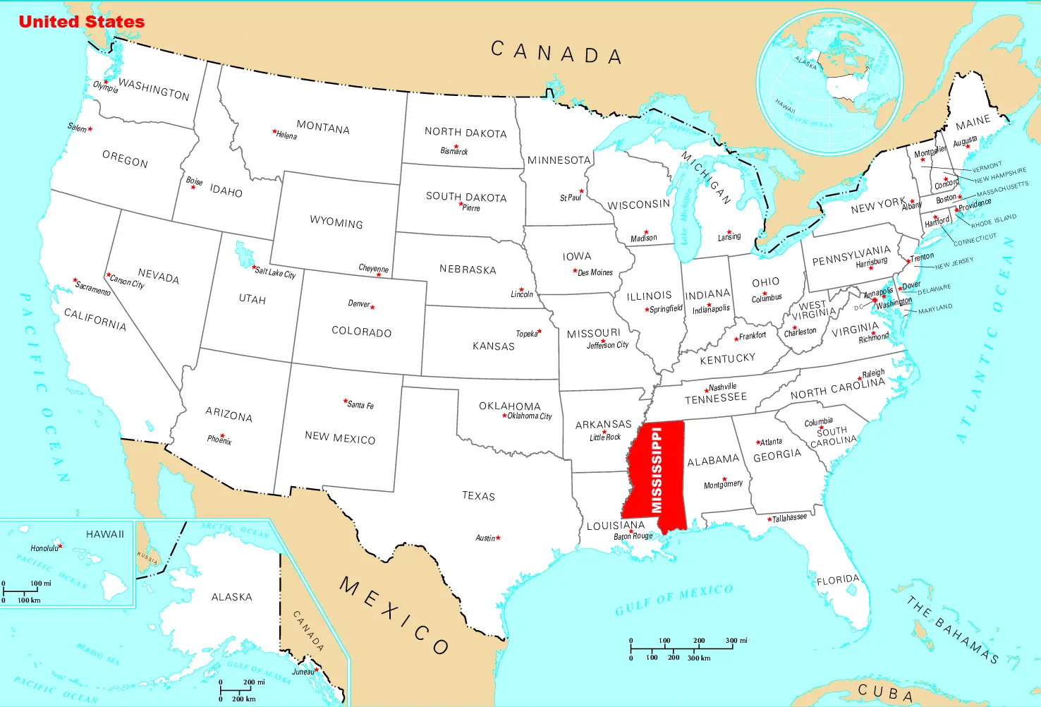 Where Is Mississippi Located