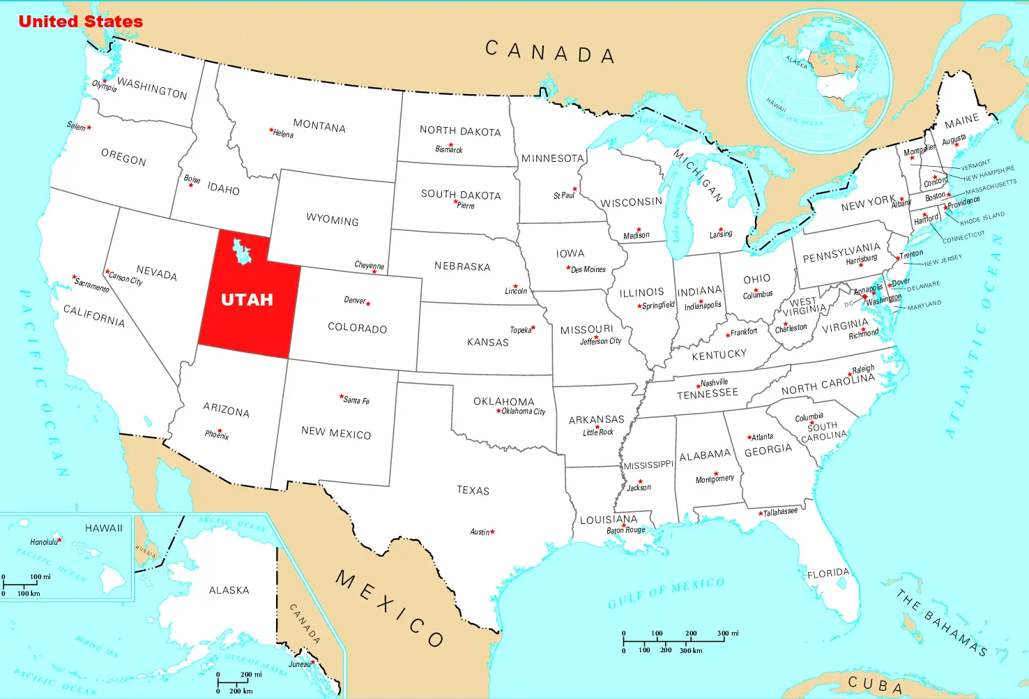 Where Is Utah Located