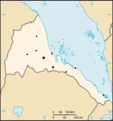 000 Eritrea Harta
