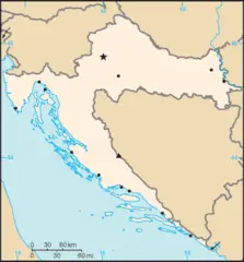 000 Kroacia Harta