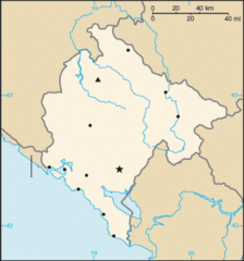 000 Montenegro Harta