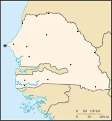 000 Senegali Harta