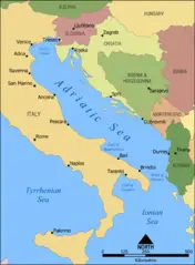 Adriatic Sea Map