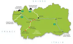 Aosta Valley Map 3