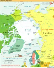 Arctic Region Map