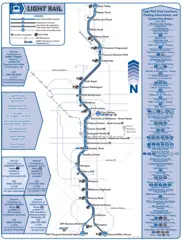 Baltimore Light Rail Map (tram)