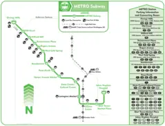 Baltimore Subway Map (metro)