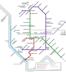 Bangkok Transportation Map