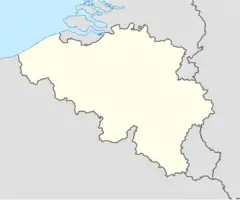 Belgium Location Map Blank