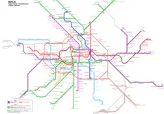 Berlin Metro Map