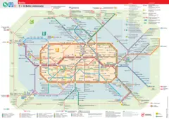 Berlin Metro System Map