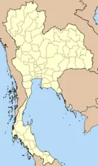 Blank Map Thailand