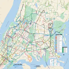 Bronx Bus Map