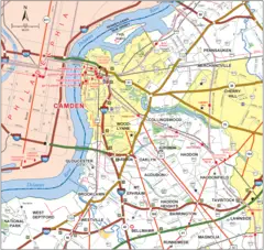 Camden Road Map
