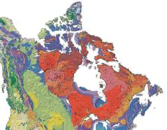 Canada Geological Map