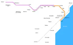 Catania Metro Map