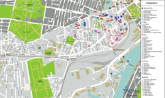Copenhagen Vesterbro Map
