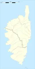 Corsica Region Location Map