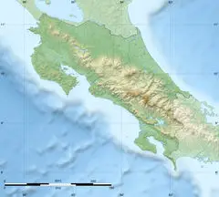 Costa Rica Relief Map