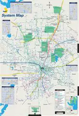 Dallas Transport Map