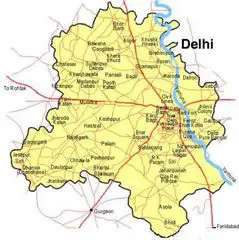 Delhi Map 1