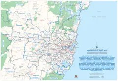 Detailed City Map Sydney