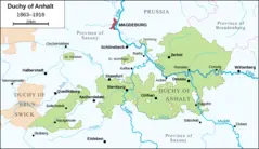 Duchy of Anhalt 1863 1918