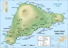 Easter Island Map