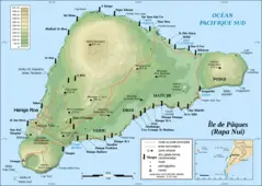 Easter Island Map Fr