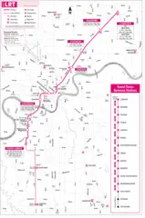 Edmonton Light Rail Map (lrt)