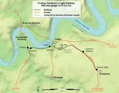 Froissy Dompierre Railway Map