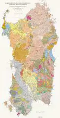 Geomorphologic And Geologic Map Sardinia