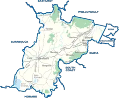 Goulburn City Map