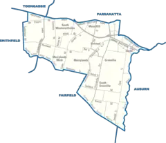 Granville City Map