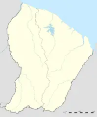 Guyane Department Location Map