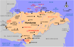 Honduras Map 1