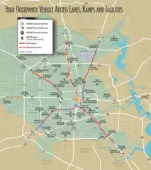 Houston Downtown Transport Map