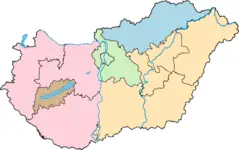 Hungary Colour Map