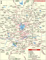 Hyderabad Map