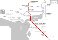 Kazan Metro Map