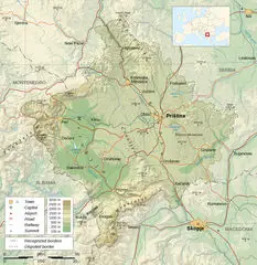 Kosovo Map 1