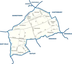 Lakemba City Map