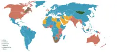 Legal Systems of the World Map