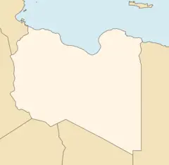 Libya Blank Map
