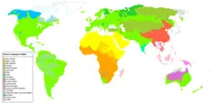 Linguistic World Map