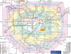 London Metro Map (detailed)